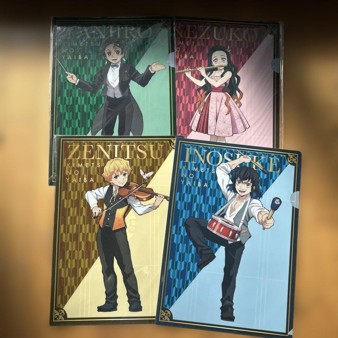 鬼滅の刃 クリアファイルセット ランチョンマットケース　クリアポスター