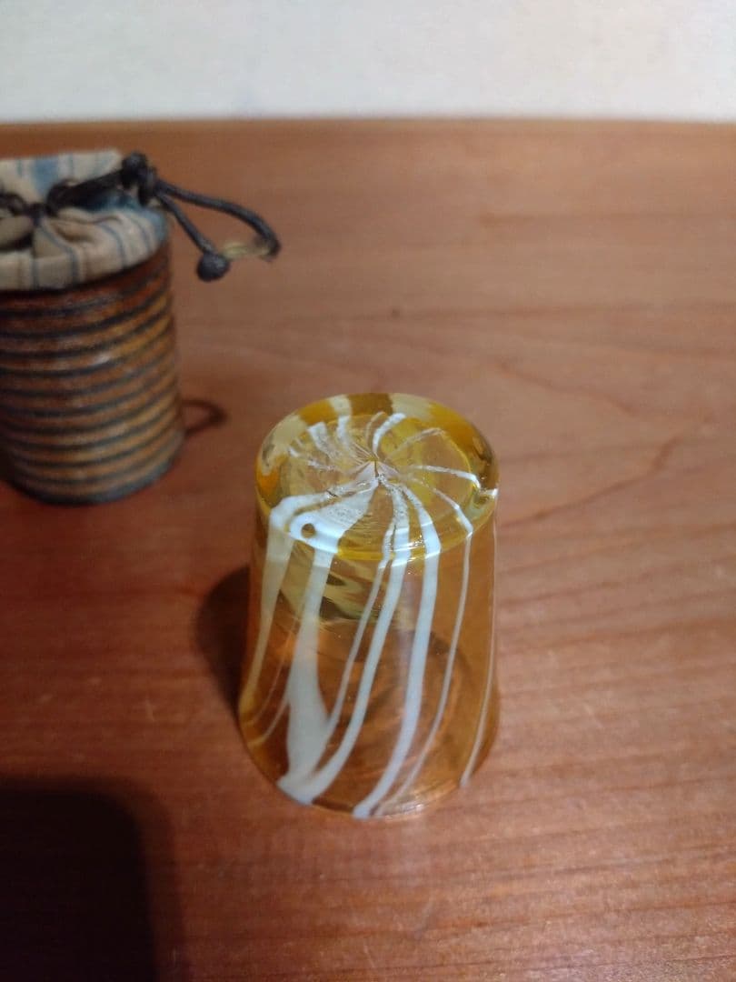 吹きガラス盃 猪口