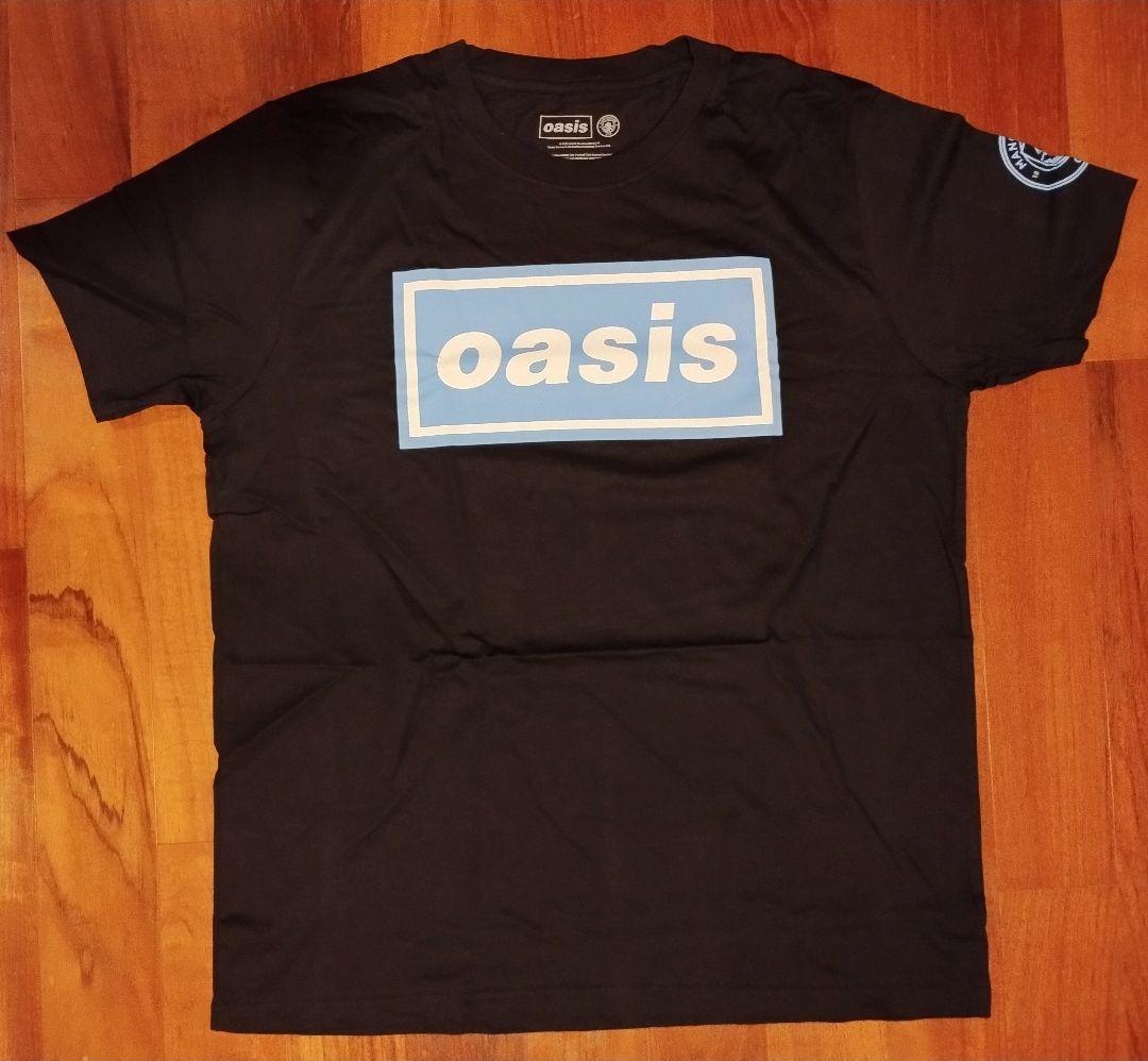 OASIS x CITY オアシス マンチェスターシティ コラボ Tシャツ XL