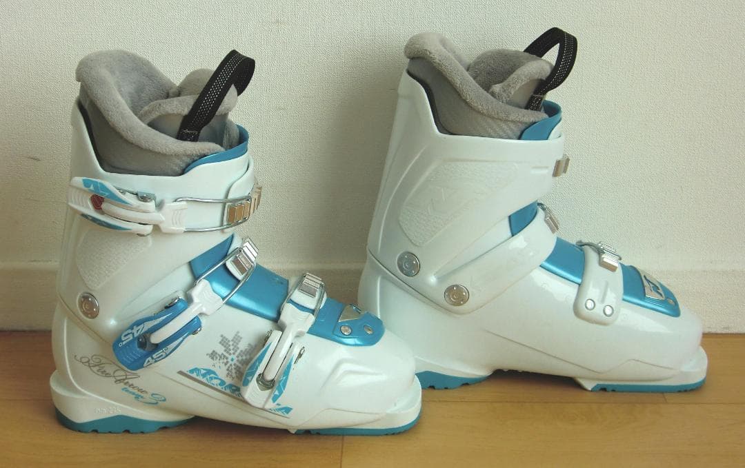 ■■送料無料■Slatnar■子供用スキーセット■板120靴22.5■WAX済■