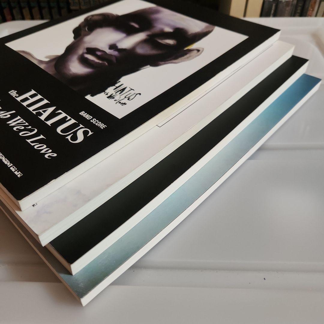 the HIATUS バンドスコア 4冊 おまけ付 Gigs 2010.08号