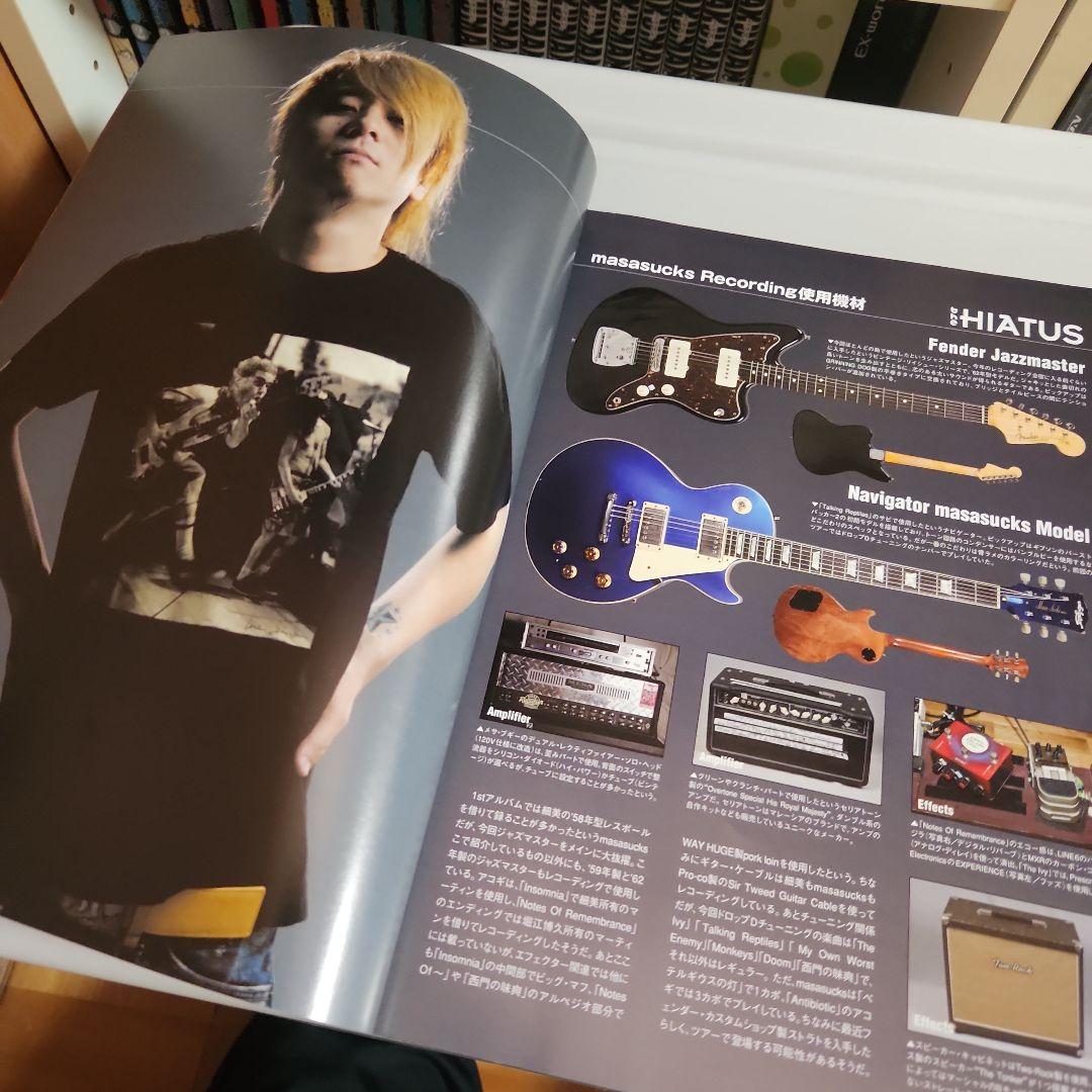 the HIATUS バンドスコア 4冊 おまけ付 Gigs 2010.08号