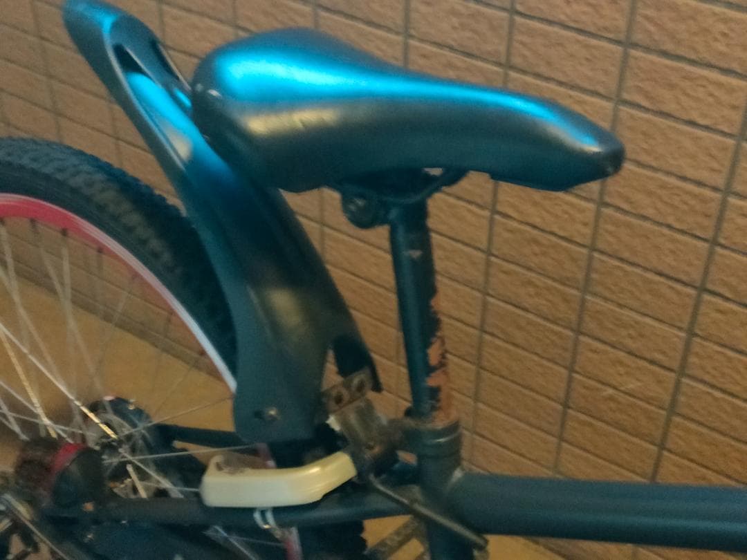 【引取限定/東京都江東区】X-FUSION 外装6段 黒 24インチ