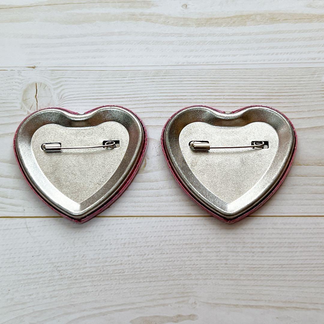 ニューダンガンロンパV3 照れ顔 ハート缶バッジ 王馬小吉 最原終一