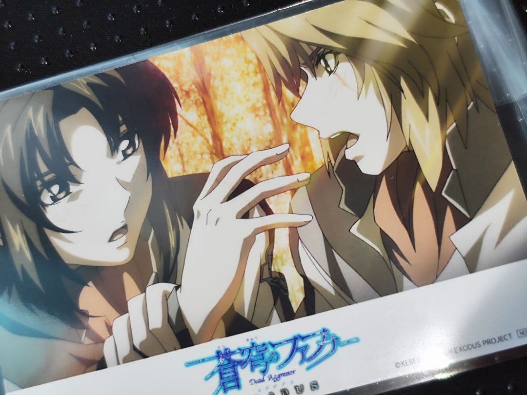 蒼穹のファフナー 真壁一騎 皆城総士 ネックレス シルバー ブロマイド 非売品