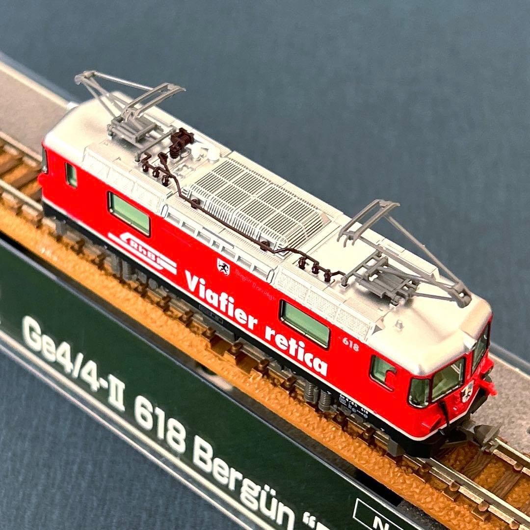 KATO カトー　アルプスの機関車　Ge4/4-II RhBロゴ　3102-3