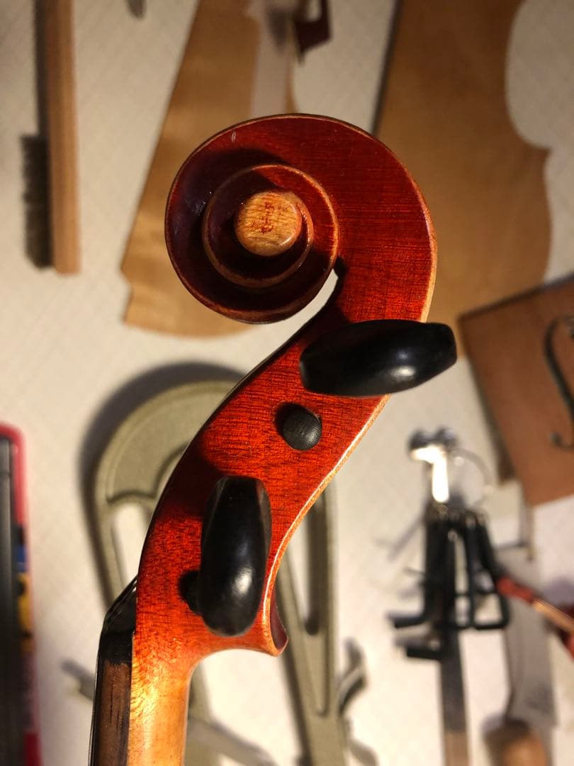 【駒&魂柱調整済】Suzuki分数バイオリンNo102 1/2 1968