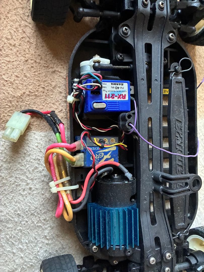 タミヤホビーラジコンカー TT01D ドリフト用タイヤ＆ホイール付き