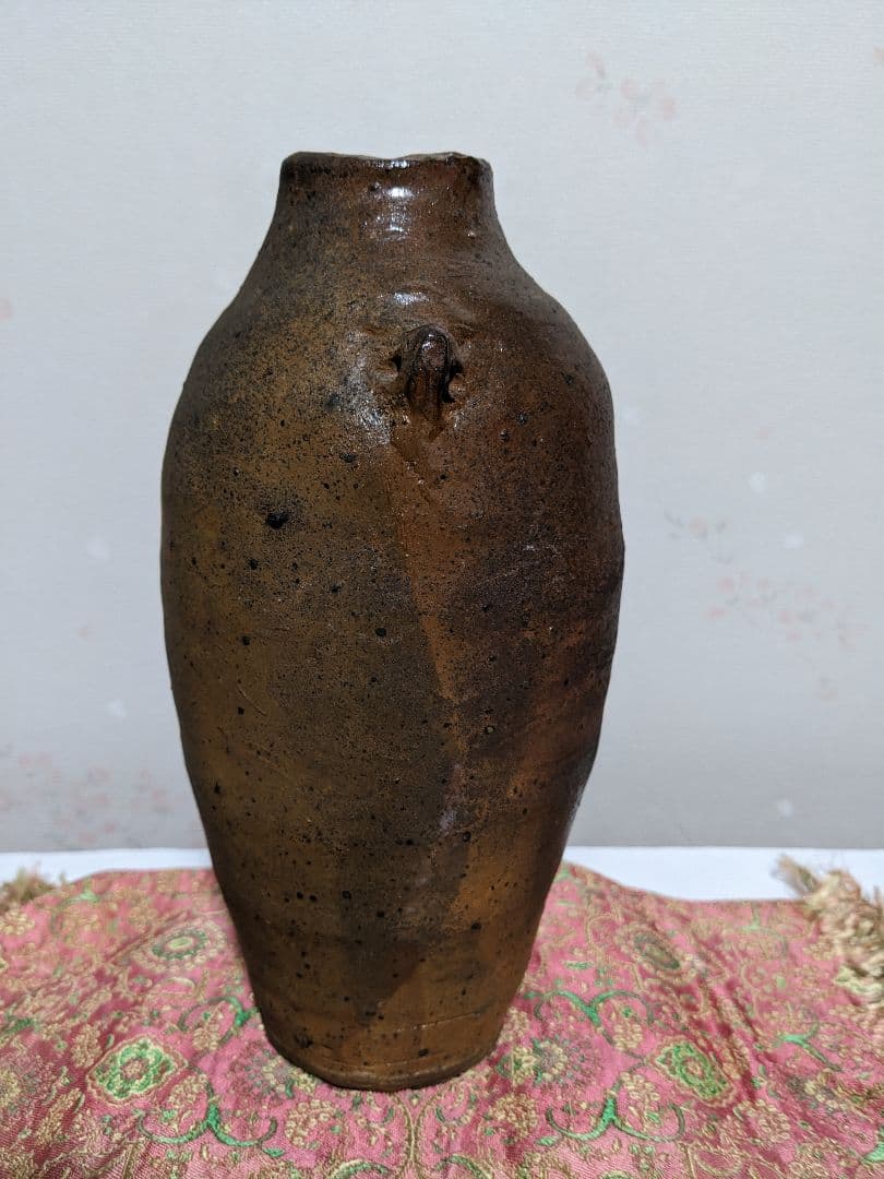 ♦珍物！時代物【在銘 古い焼締め】備前焼？コレクション 骨董品 アンティーク