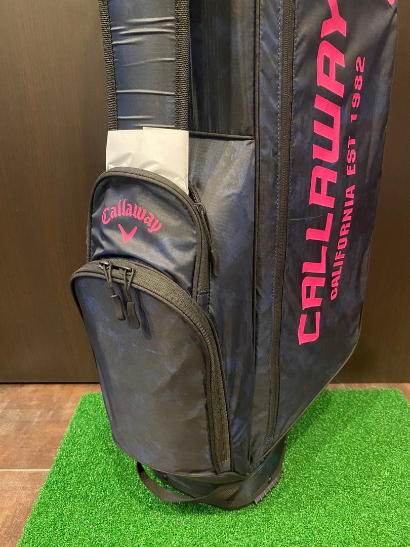 callaway キャロウェイ アスレ スタンド キャディバッグ ネイビー