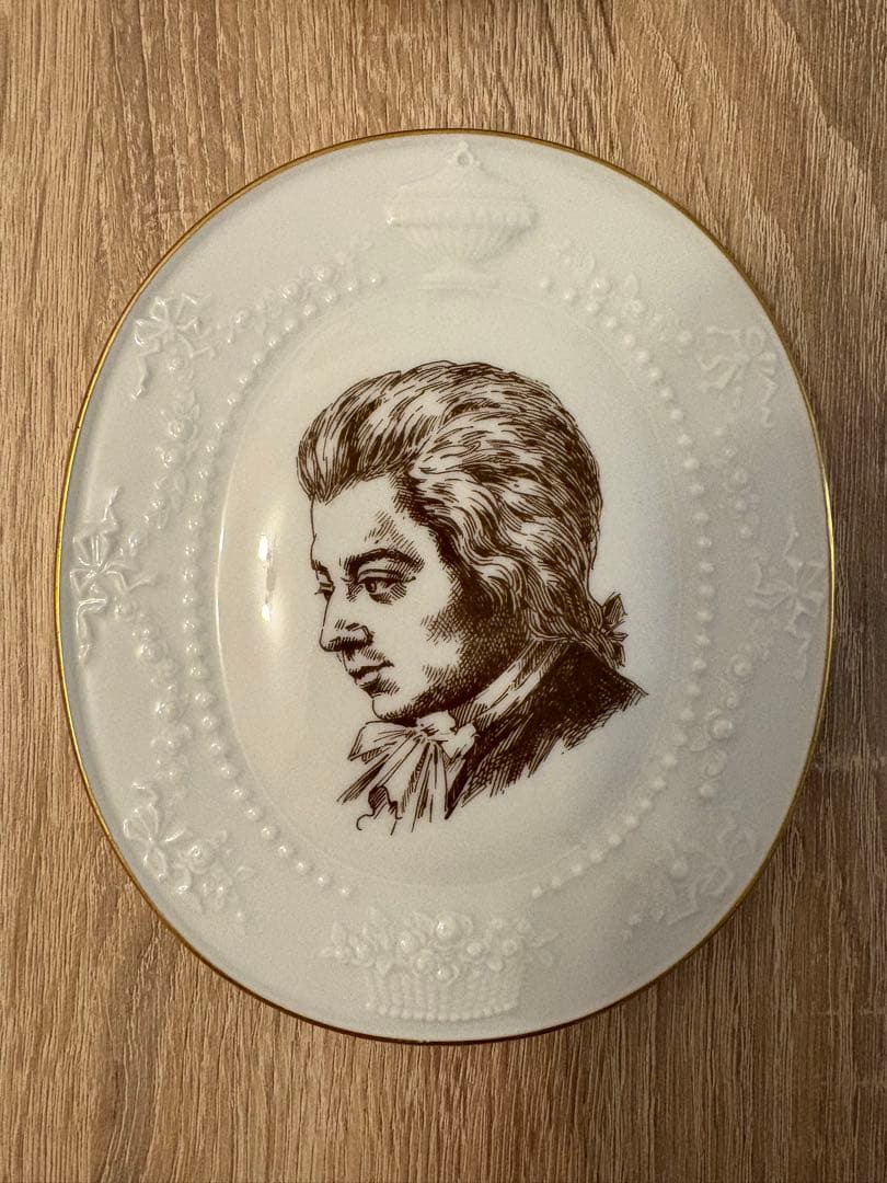 【1978年限定生産品 】マイセン 音楽家プレート 飾り皿4枚