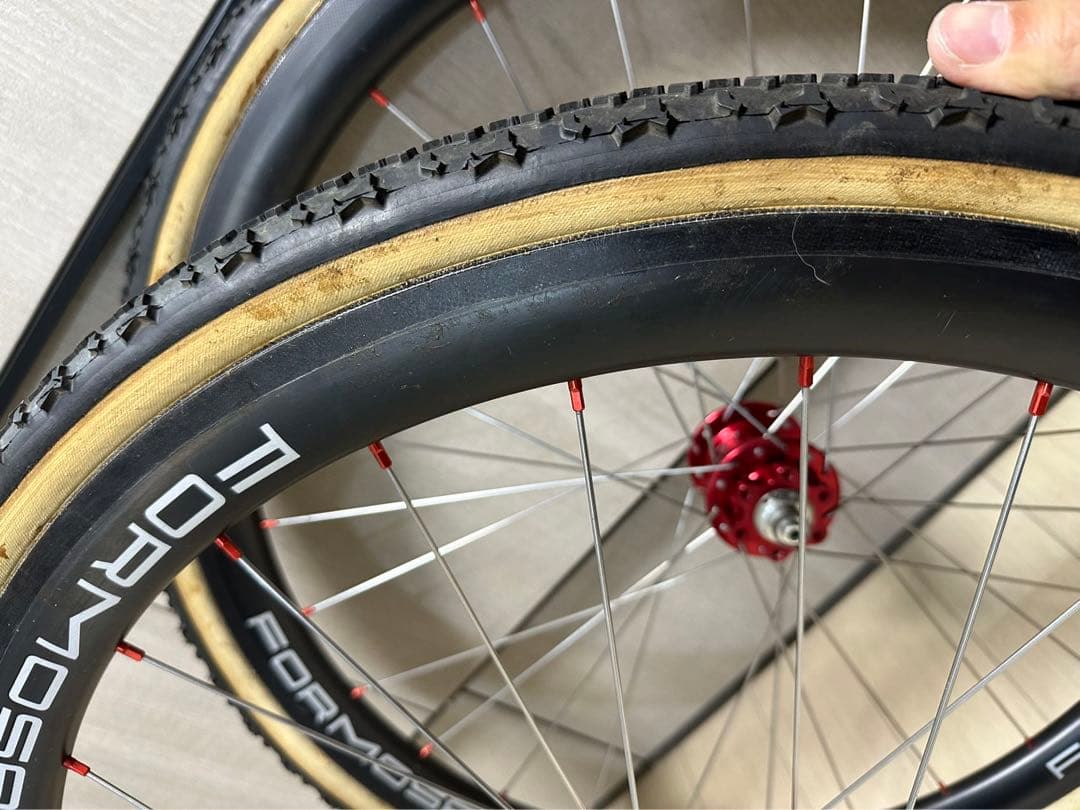 CHRIS KING ハブ FORMOSA リム　ホイールセット 11/12S