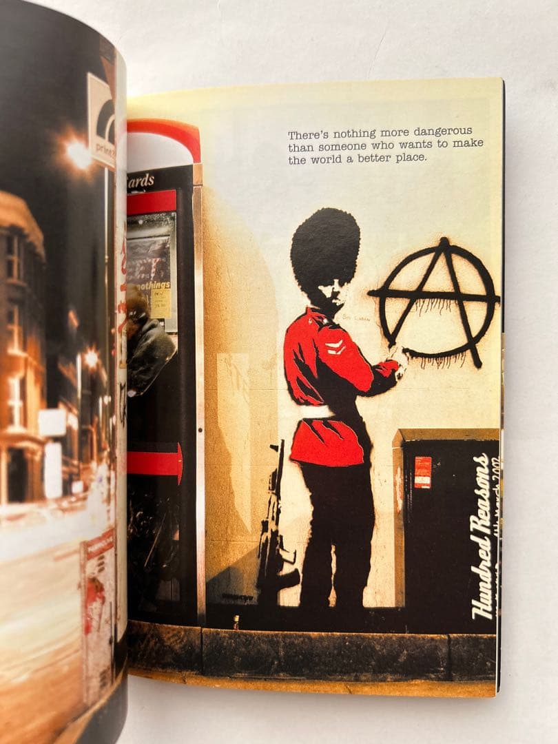 絶版 Banksy 初期作品集2冊 + 希少フライヤー 3点セット バンクシー