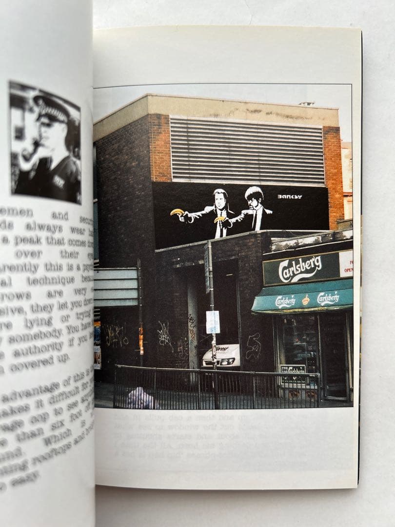 絶版 Banksy 初期作品集2冊 + 希少フライヤー 3点セット バンクシー