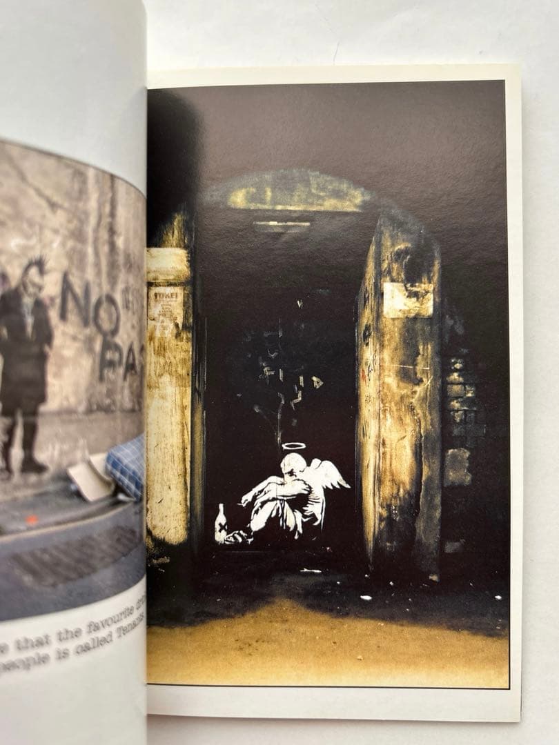 絶版 Banksy 初期作品集2冊 + 希少フライヤー 3点セット バンクシー