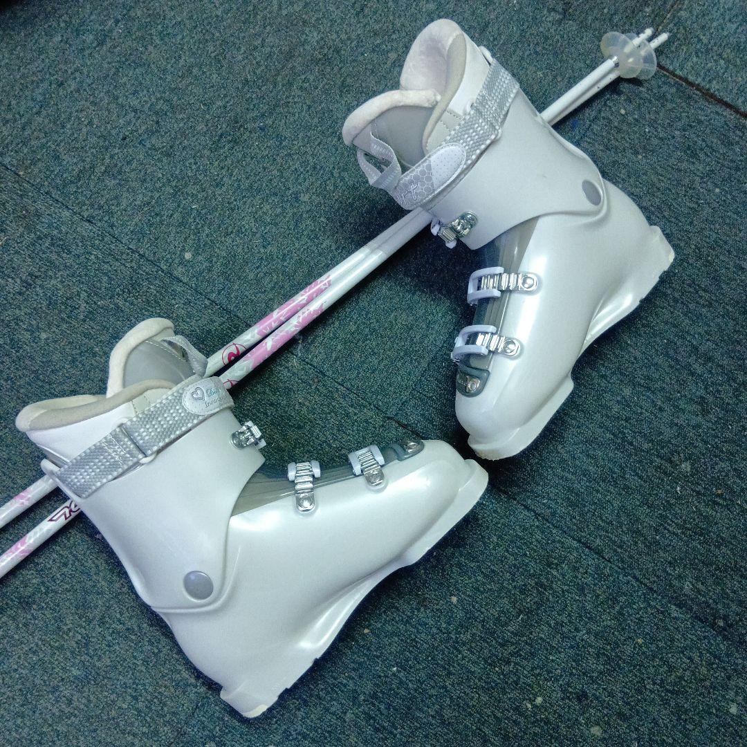 メンテナス済 ホットWAX仕上げ Völkl 153cm靴25cmポール付