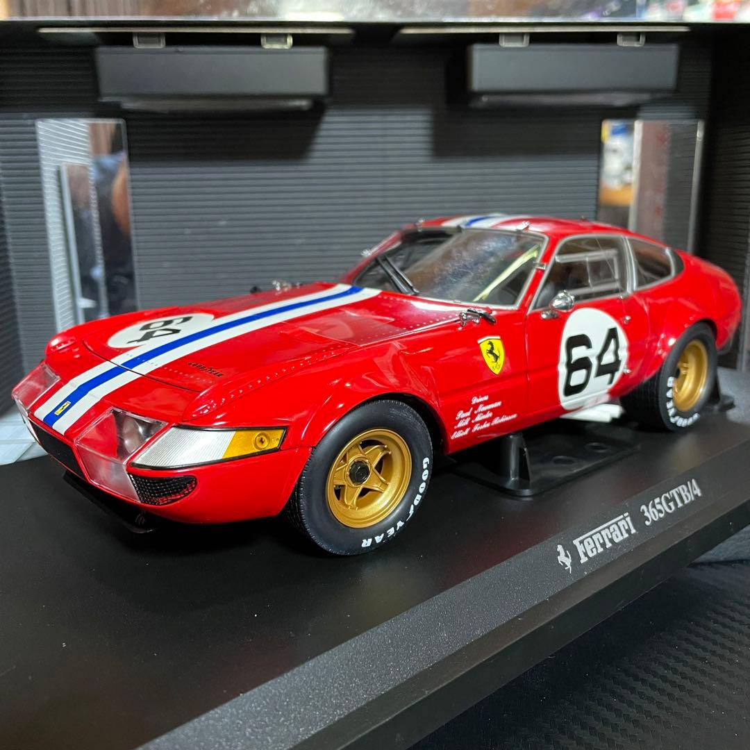 絶版新品 京商 1/18 フェラーリ 365 GTB/4