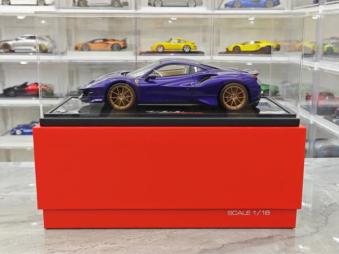入手困難 BBR モデル 1/18 フェラーリ 488 ピスタ 限定30台