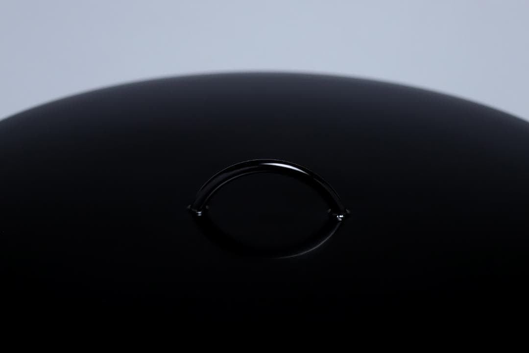 上野良樹　窯変硝子平水指　共箱　美品　硝子　ガラス　古美術　【正一古美術】