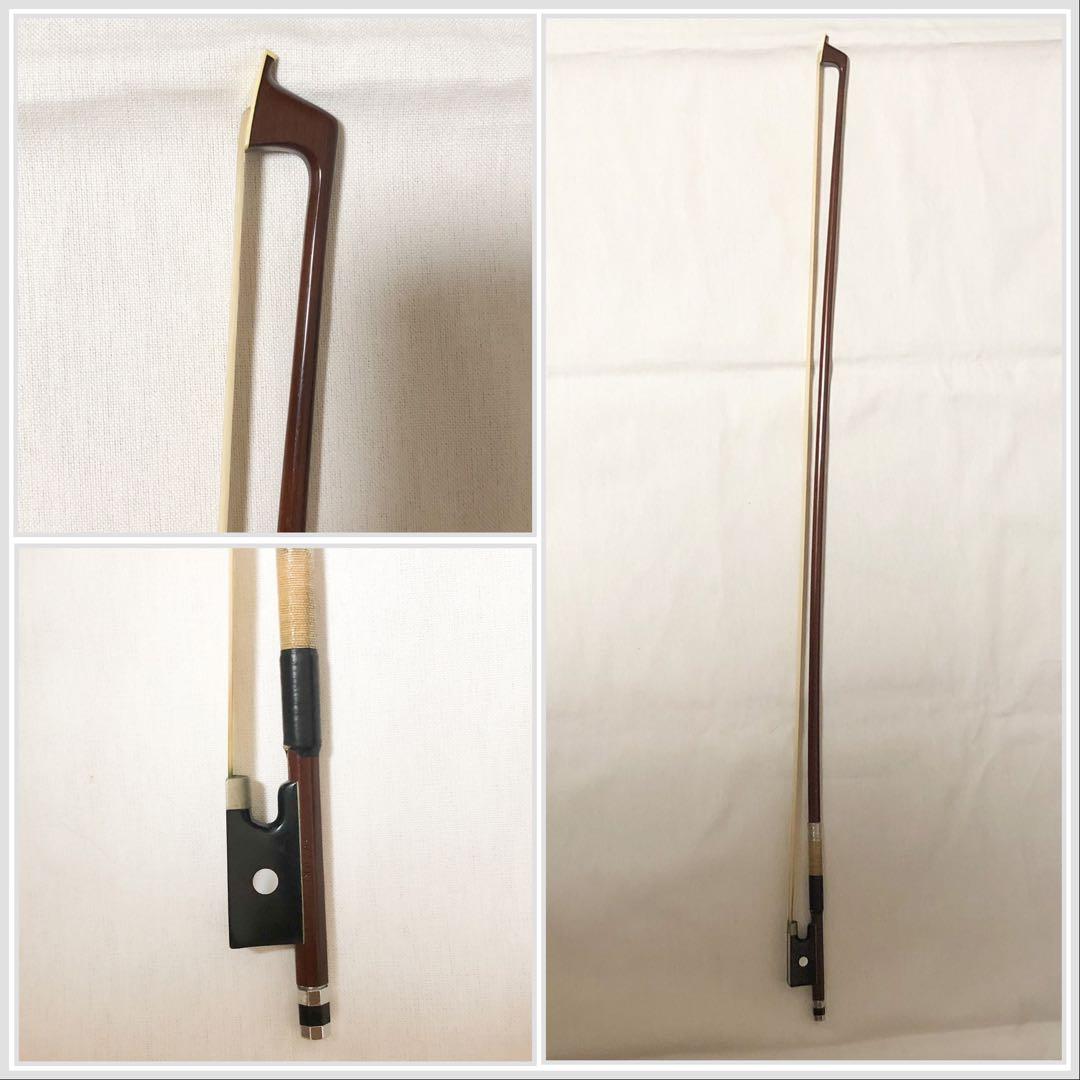 送料込★良品★SUZUKI バイオリン 4/4 No.280 純正弓 1974年