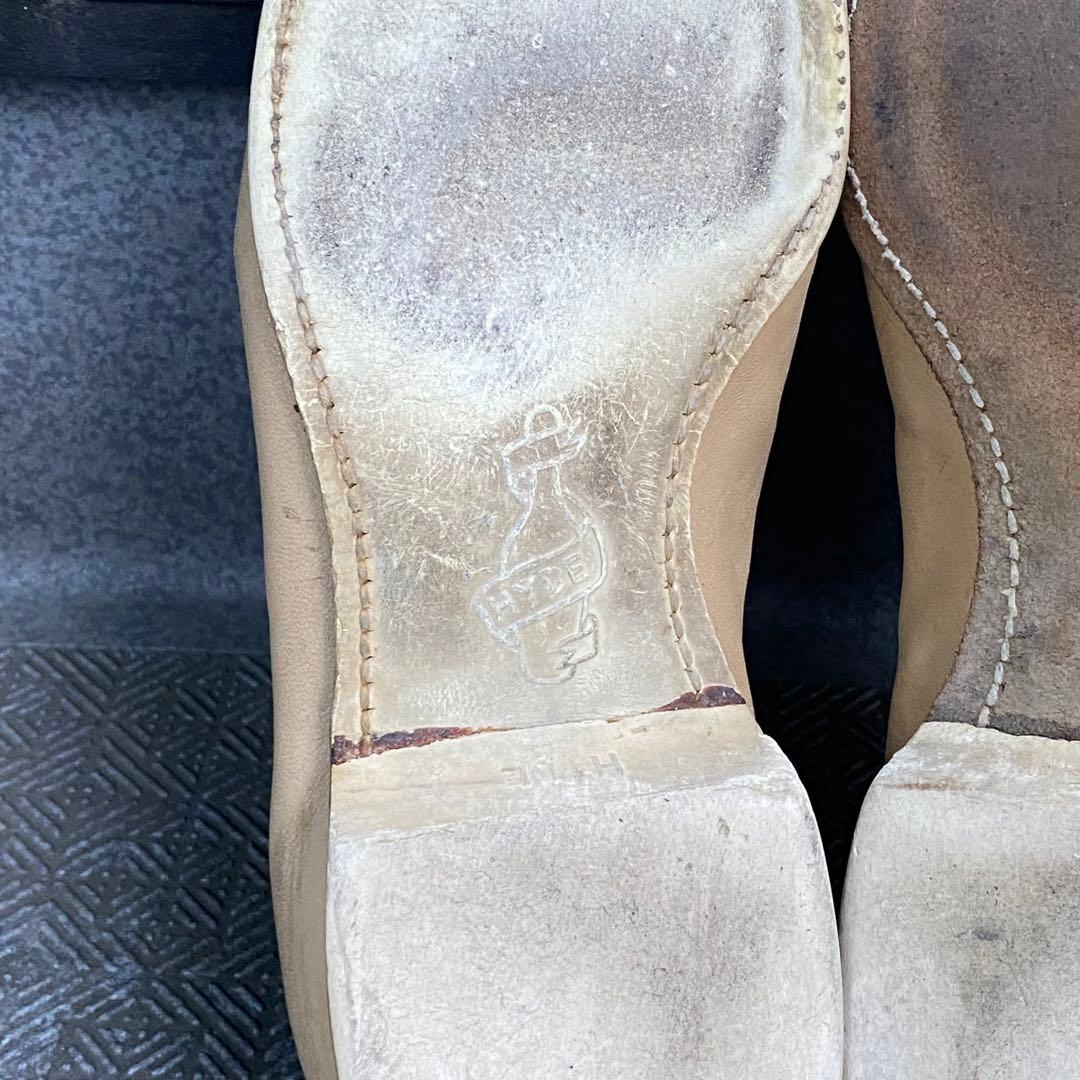 vintage HYDE 60年代頃？ ボウリングシューズ レザー 26cm相当