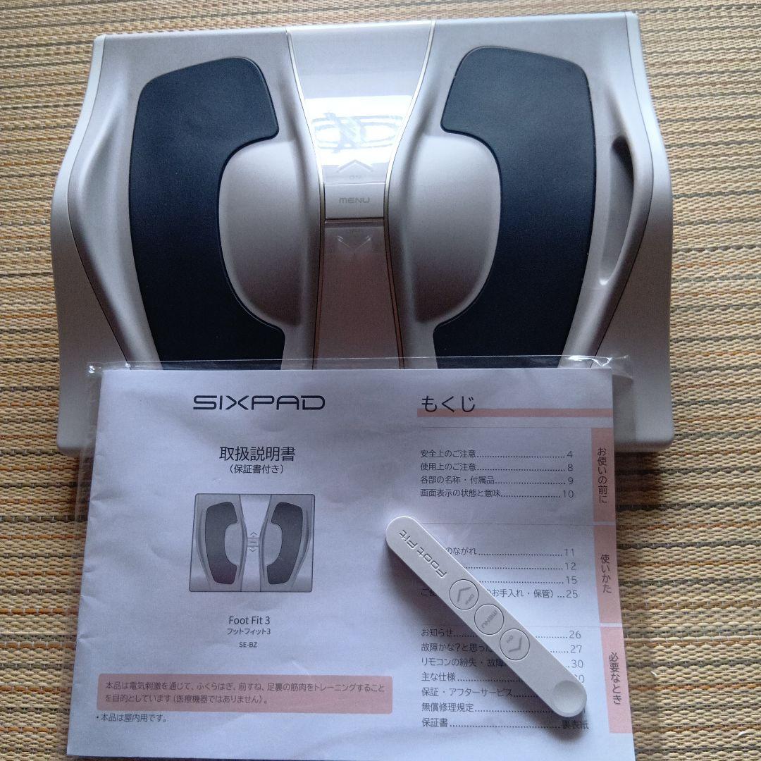 SIXPAD Foot Fit3 目立ったキズや汚れなし