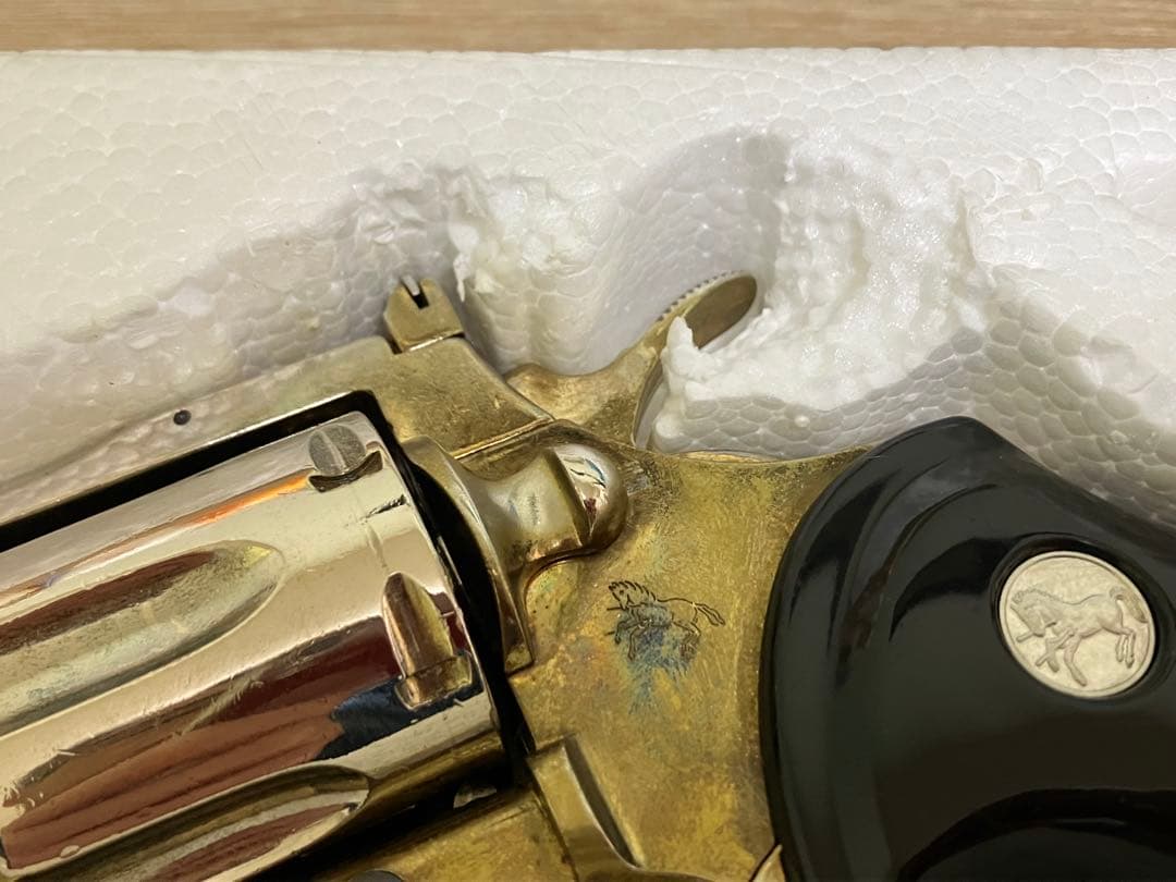 コクサイ コルト パイソン 6インチ 金属製モデルガン SMGマーク有り