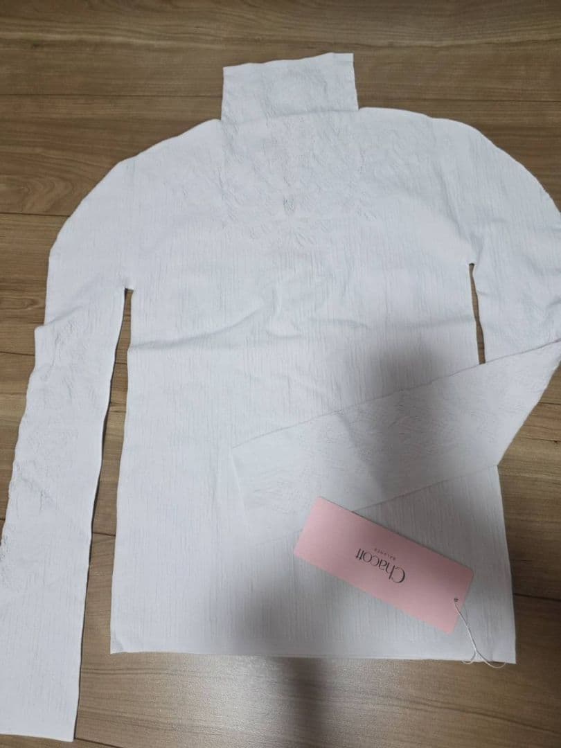 【人気】チャコット　ノーソーイングニット　ハイネック　長袖　カラボス