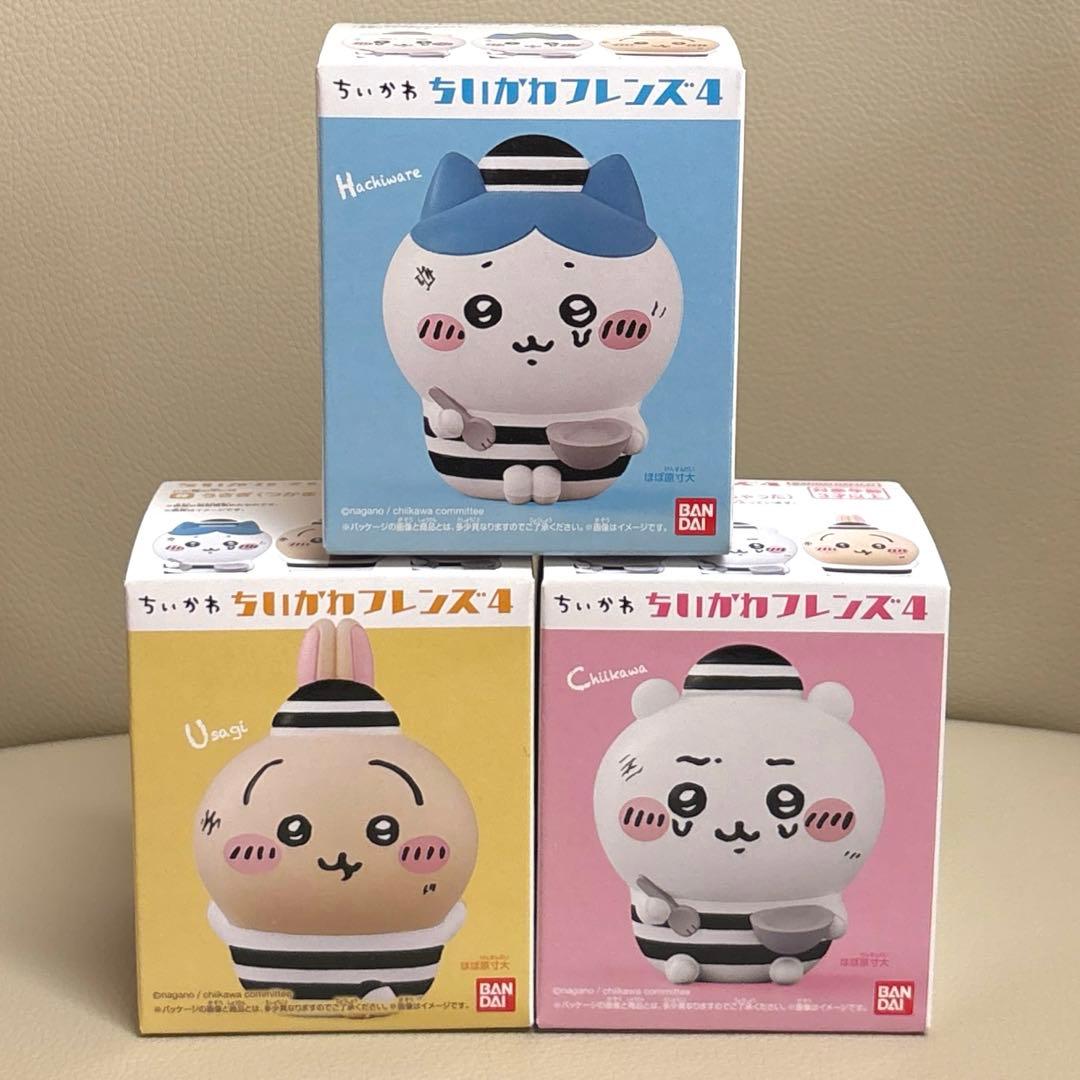 ちいかわフレンズ２,３,４／討伐シーンフィギュア／ソフビフィギュア　まとめ売り