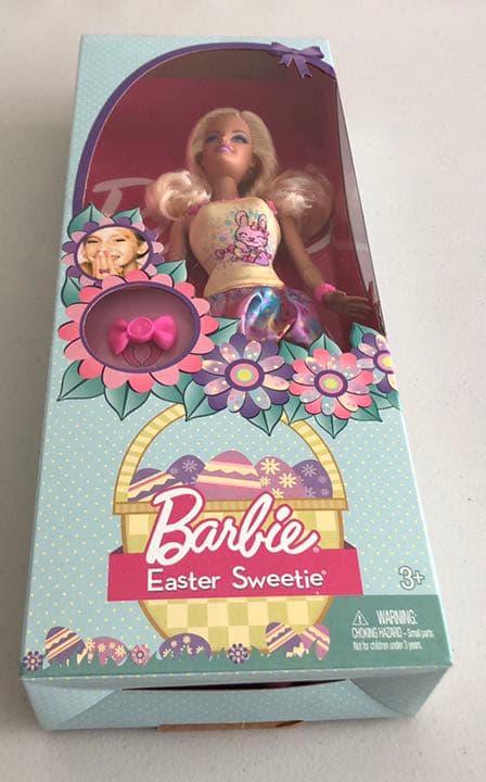 新品。アメリカで購入、バービー人形。イースター2012年。かわいい綺麗❤️
