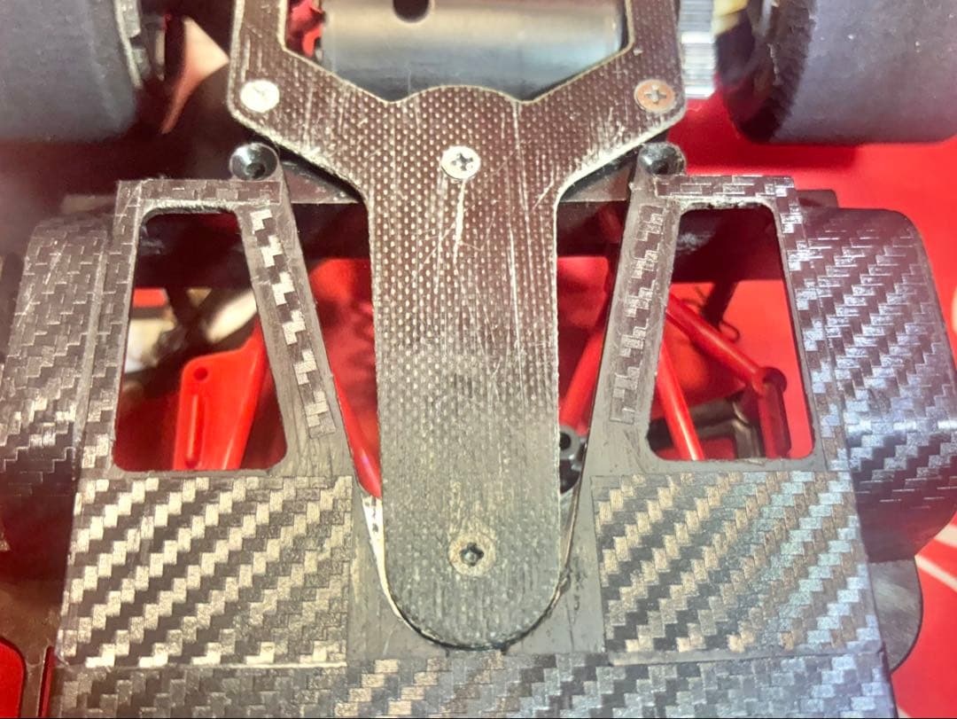 タミヤ Cカーシャーシとモーターとサーボ