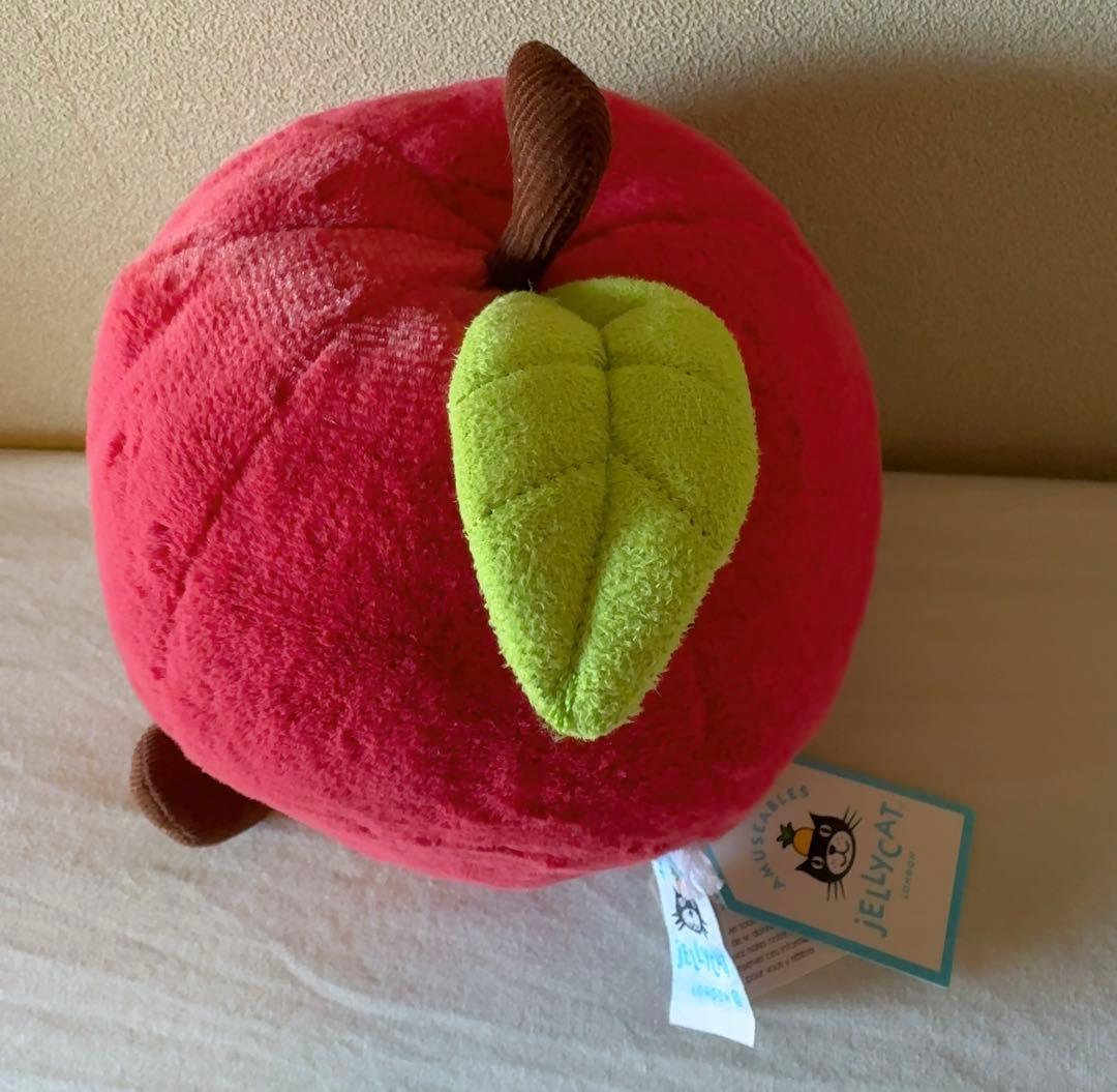 《タグ付き新品》ジェリーキャット アップル りんご 果物 ぬいぐるみ