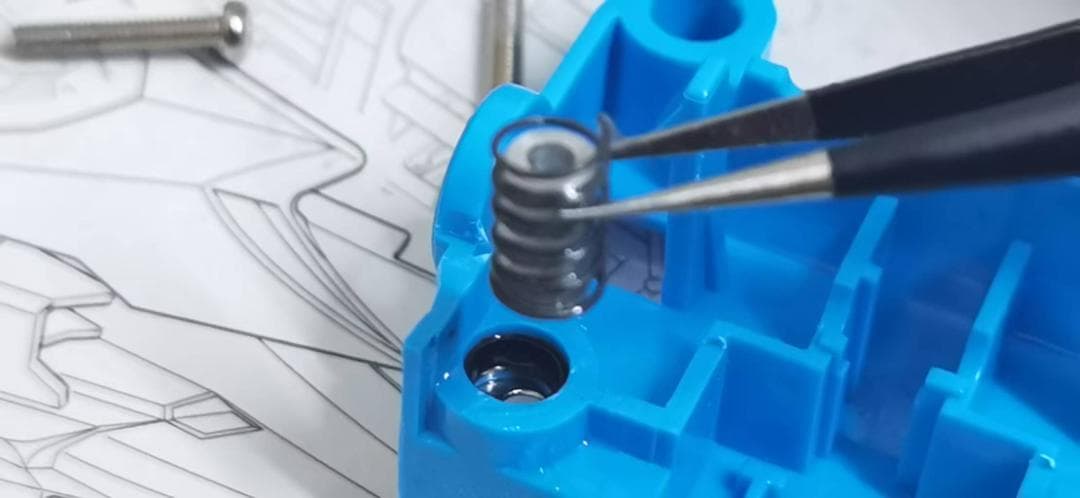 ミニ四駆　MSフレキ　高精度カスタム　公式対応　ショック吸収　タミヤ純正 未塗装