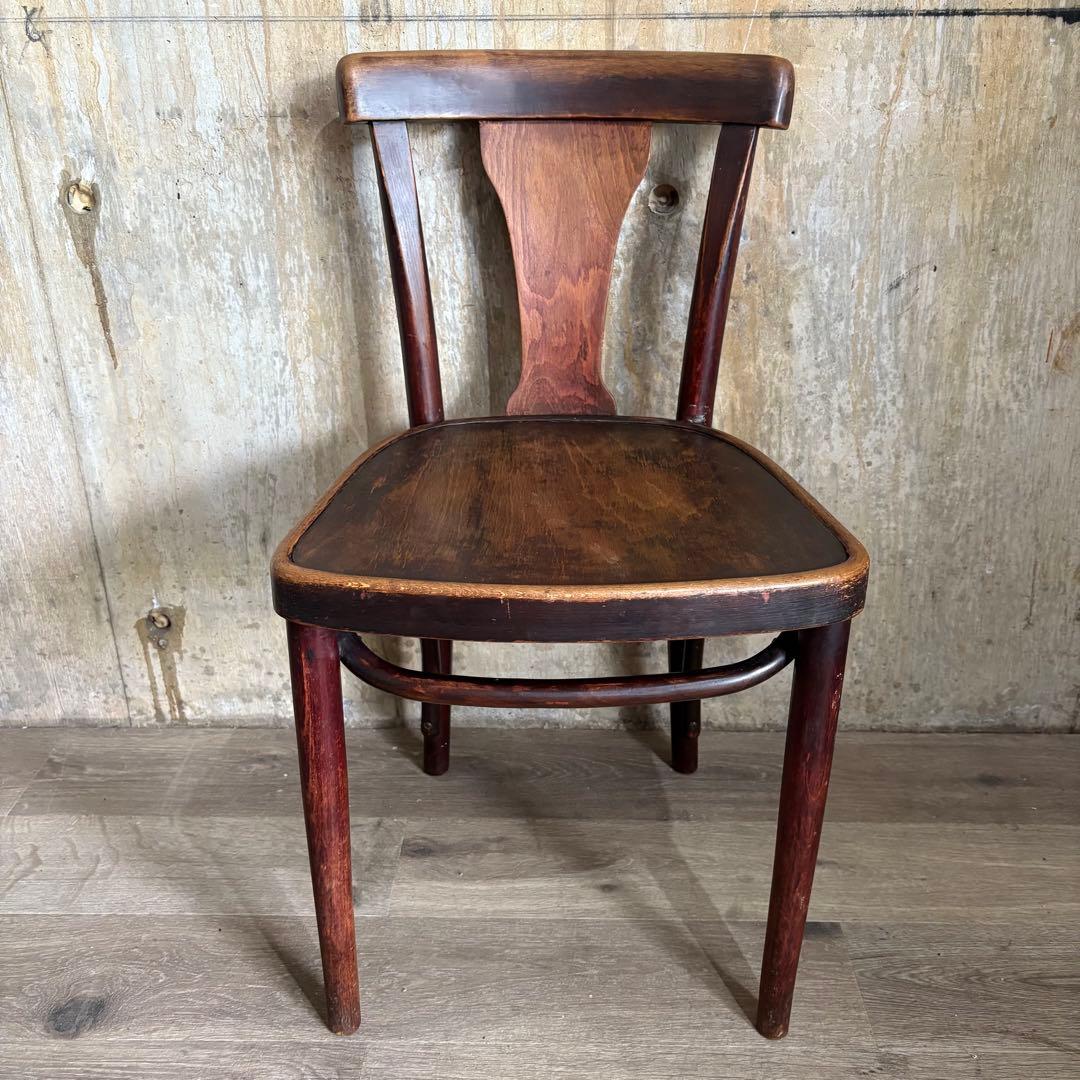 THONET アンティーク　ベントウッドチェア　曲木椅子　ヴィンテージ　④