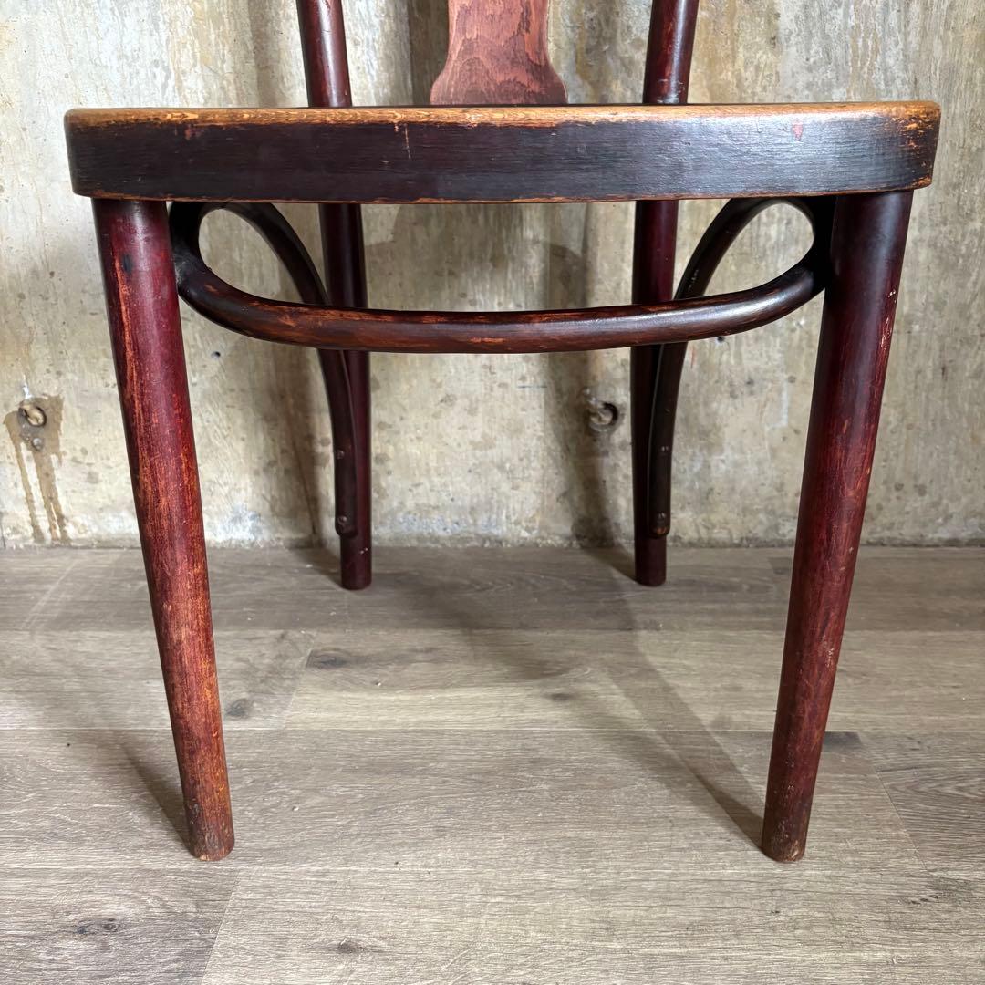 THONET アンティーク　ベントウッドチェア　曲木椅子　ヴィンテージ　④