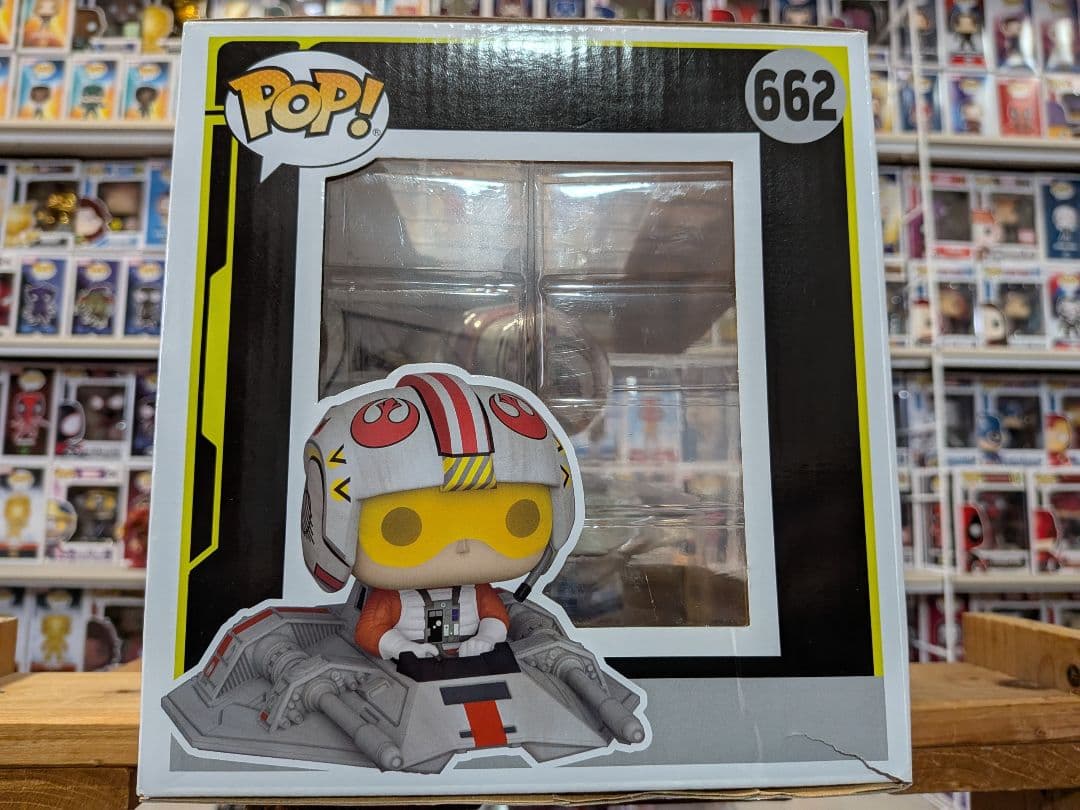 ファンコ Funko POP! ルークスカイウォーカー T-47エアスピーダー