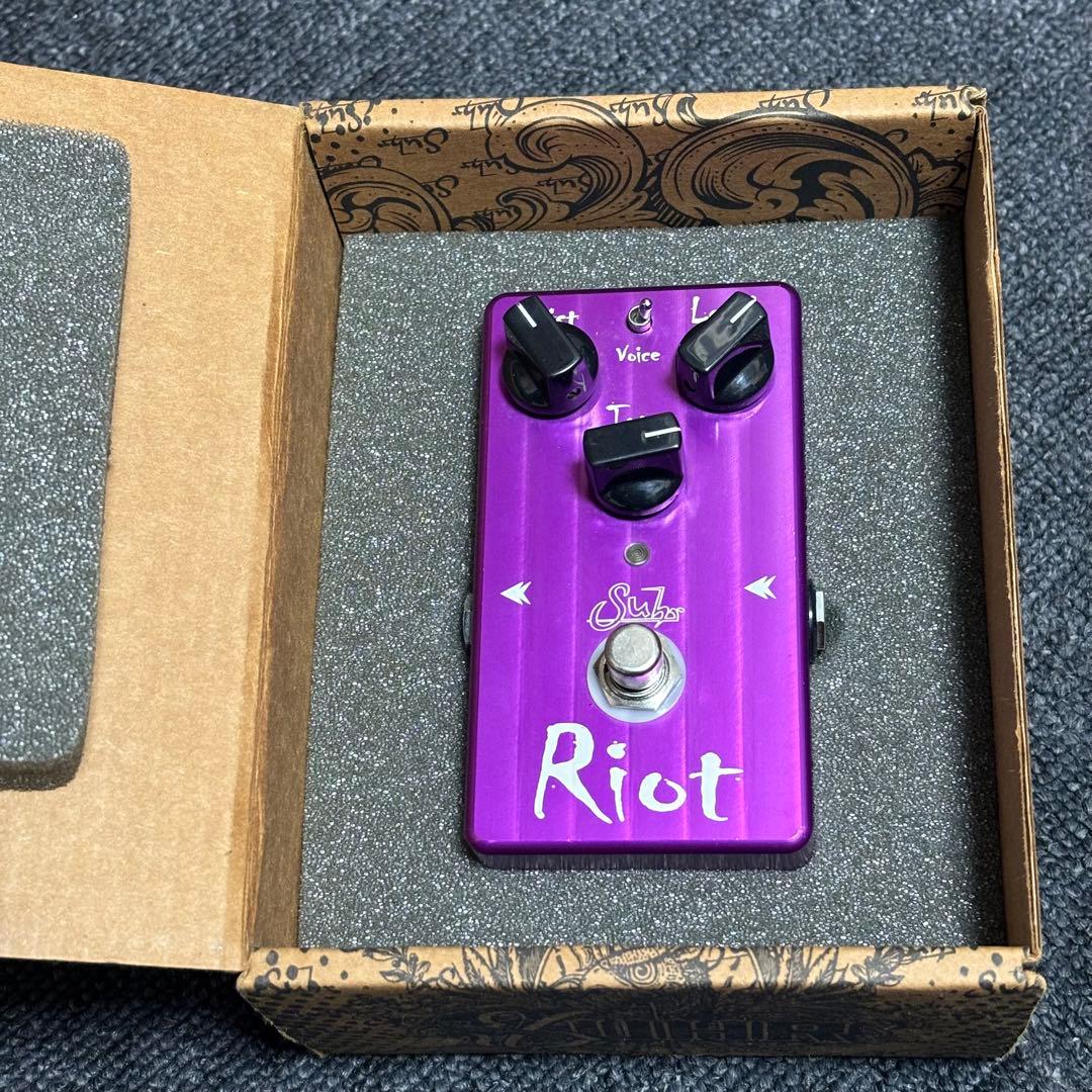 【てるてる様】 Suhr Riot ディストーションペダル