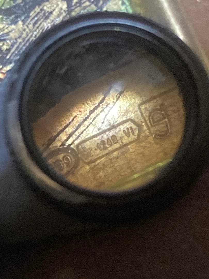 ジャンク品 刻印あり イタリア製 壁掛け 額装アート 詳細不明