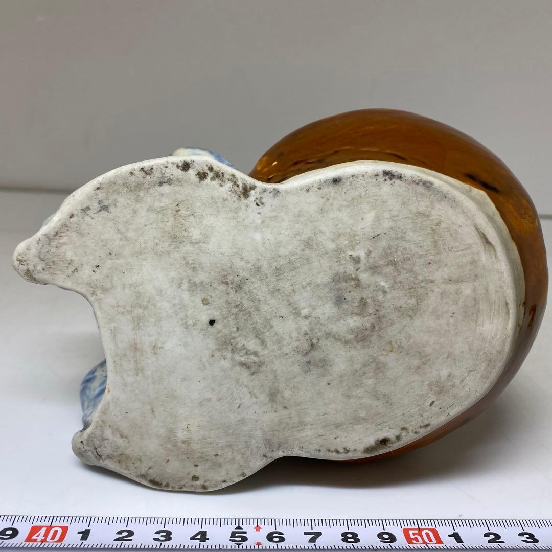 江戸時代　平戸焼水注　人物　高さ約14cm タサチ　東N7-1101☆2F