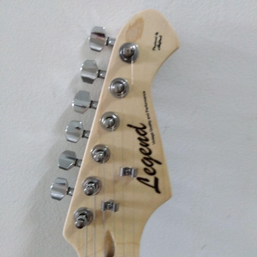 Legend ホワイト エレキギター ストラトタイプ