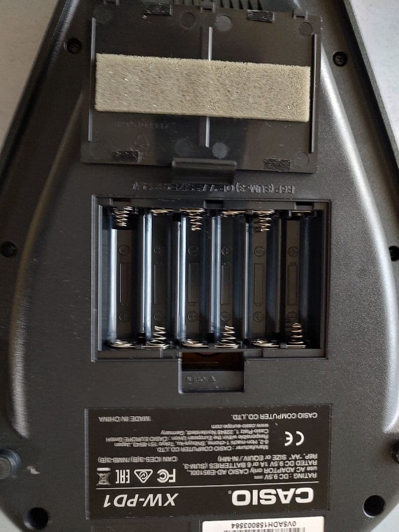 DJ機材 CASIO XW-PD1