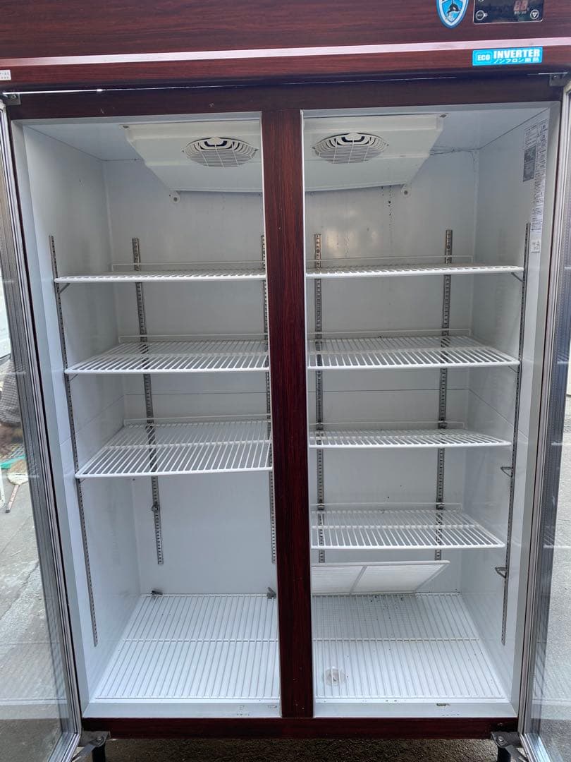 【希少】大和冷機　リーチイン冷蔵ショーケース　403YKP-EC 2009年製
