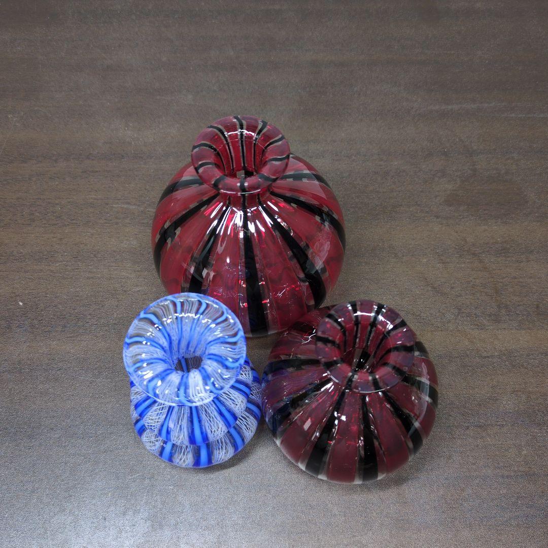 ムラーノ ガラス 香水瓶 4点セット