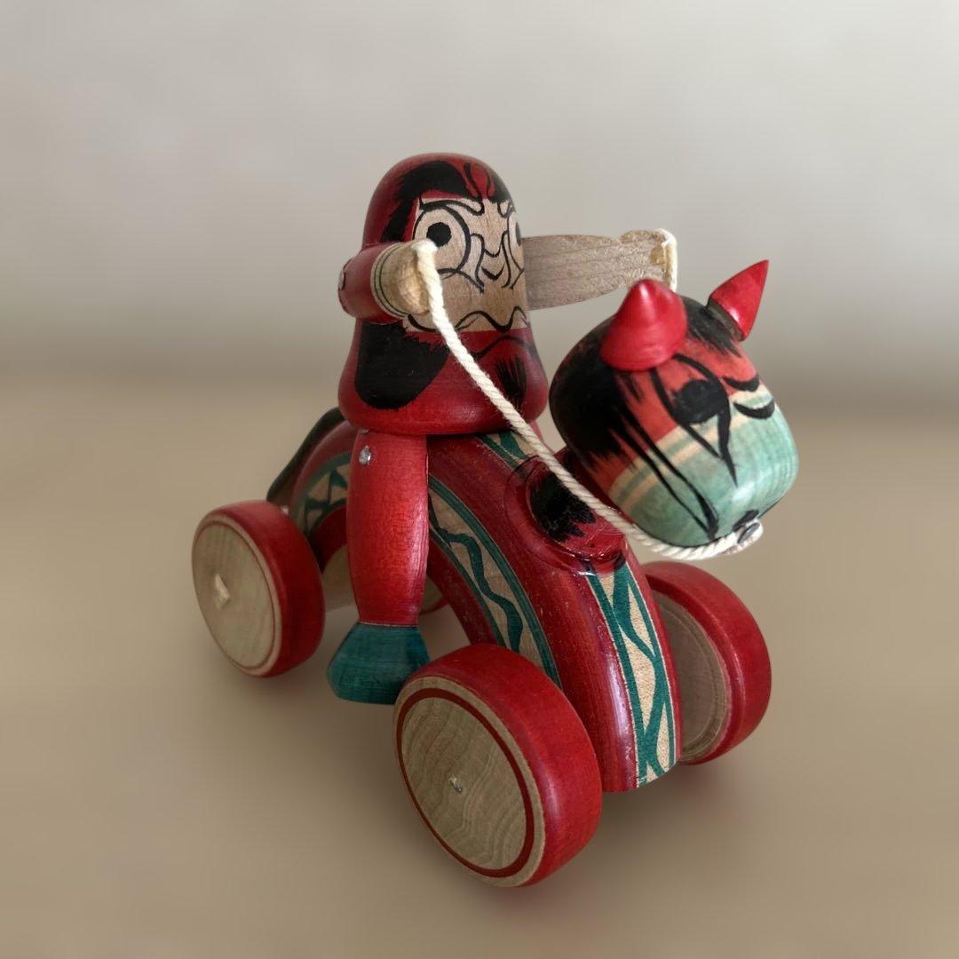 阿部進矢工人 こけし 木地玩具