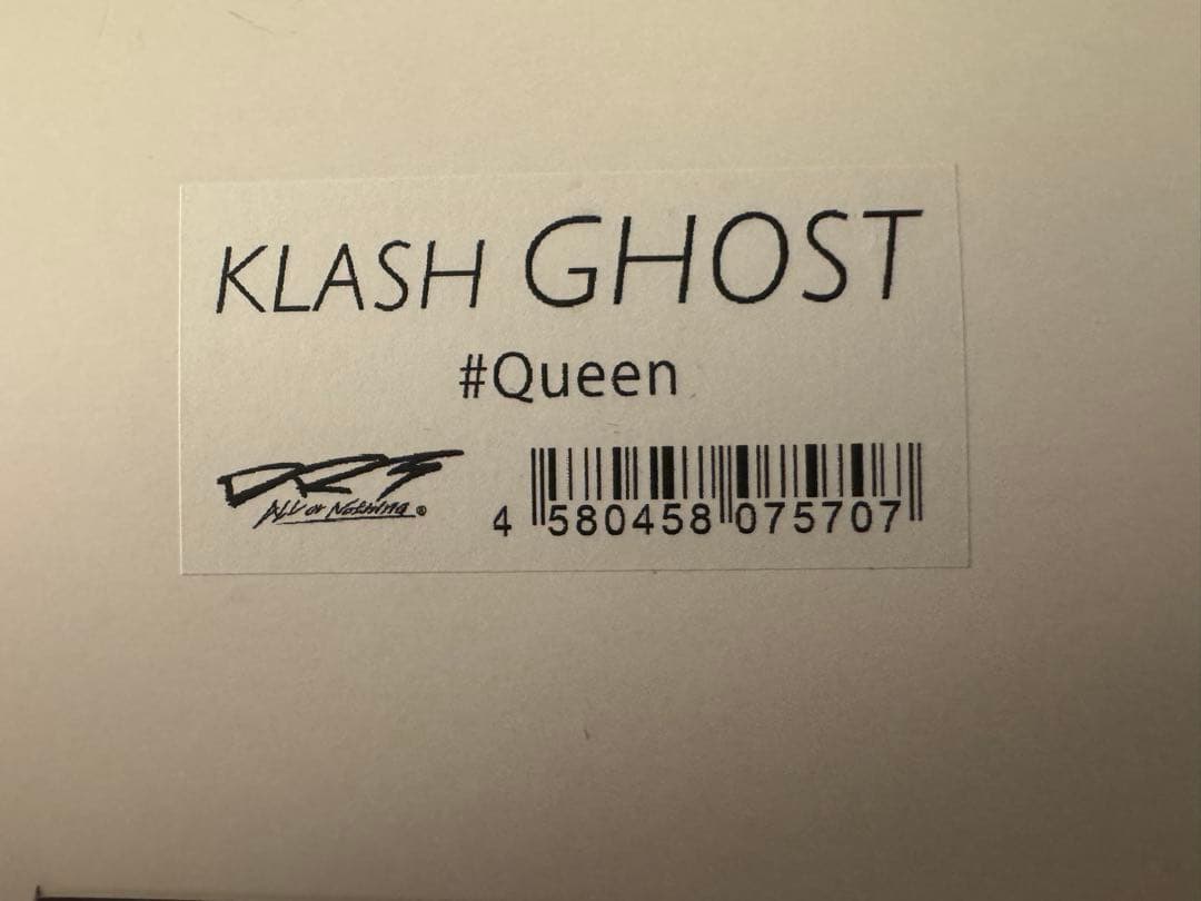 【新品未使用品】DRT KLASH GHOST Queen(白箱付き)