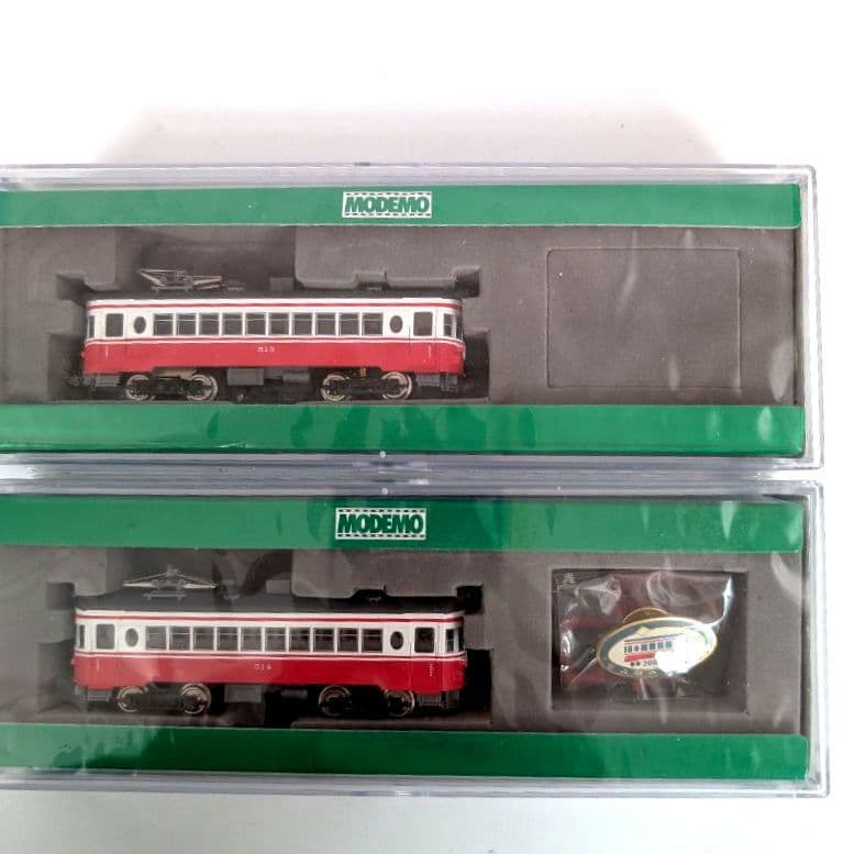 MODEMO　名鉄モ510形　“赤白塗装”　NT46　特別記念セット　ピンバッチ