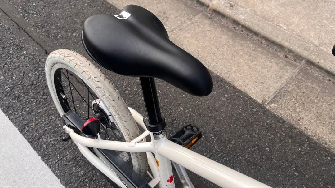 美品 LOUIS GARNEAU 子供用自転車 ホワイト