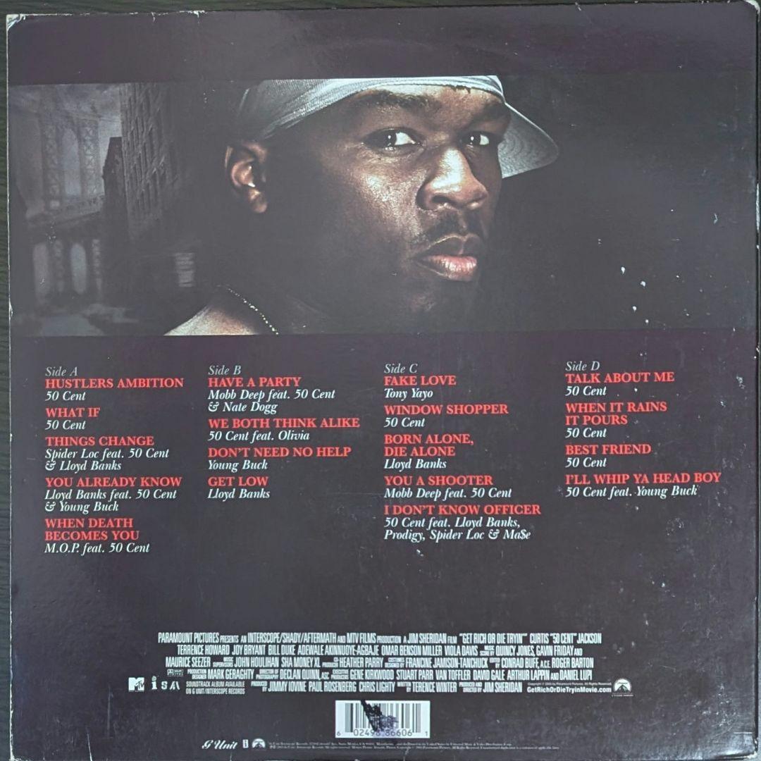 洋楽 Get Rich Or Die Tryin' 50 Cent G-Unit LP