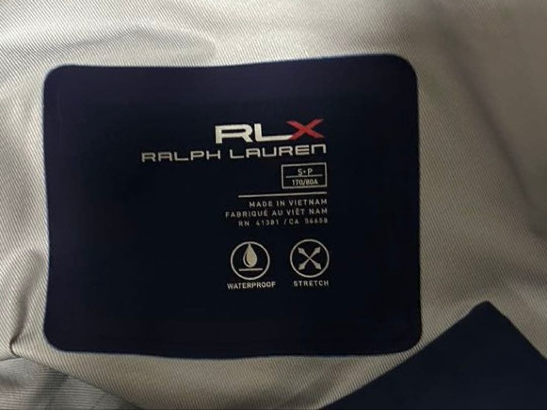 RLX ネイビー レインウェアセット