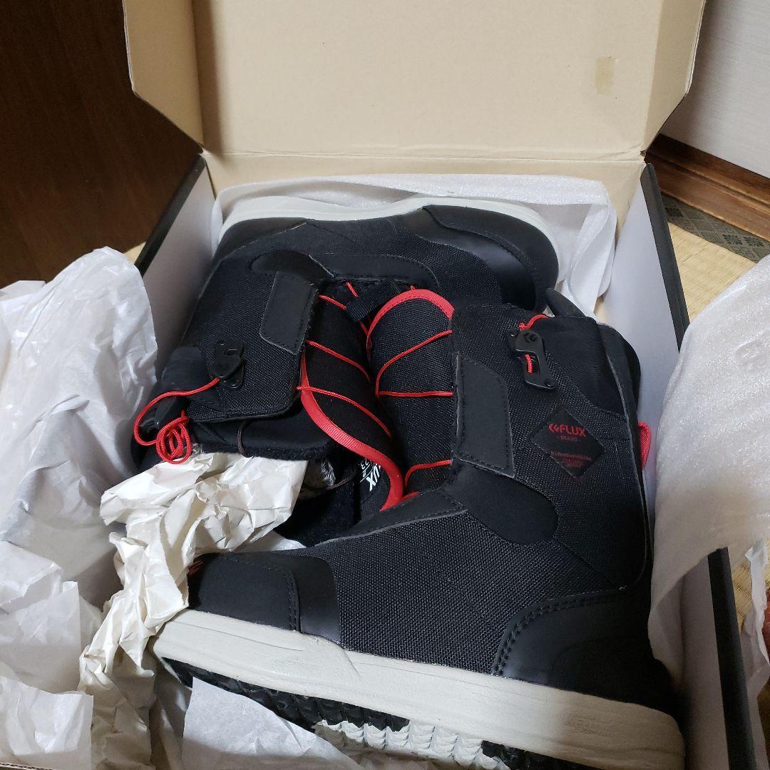 FLUX GT-SPEED スノーボードブーツ ブラック/レッド 23.5